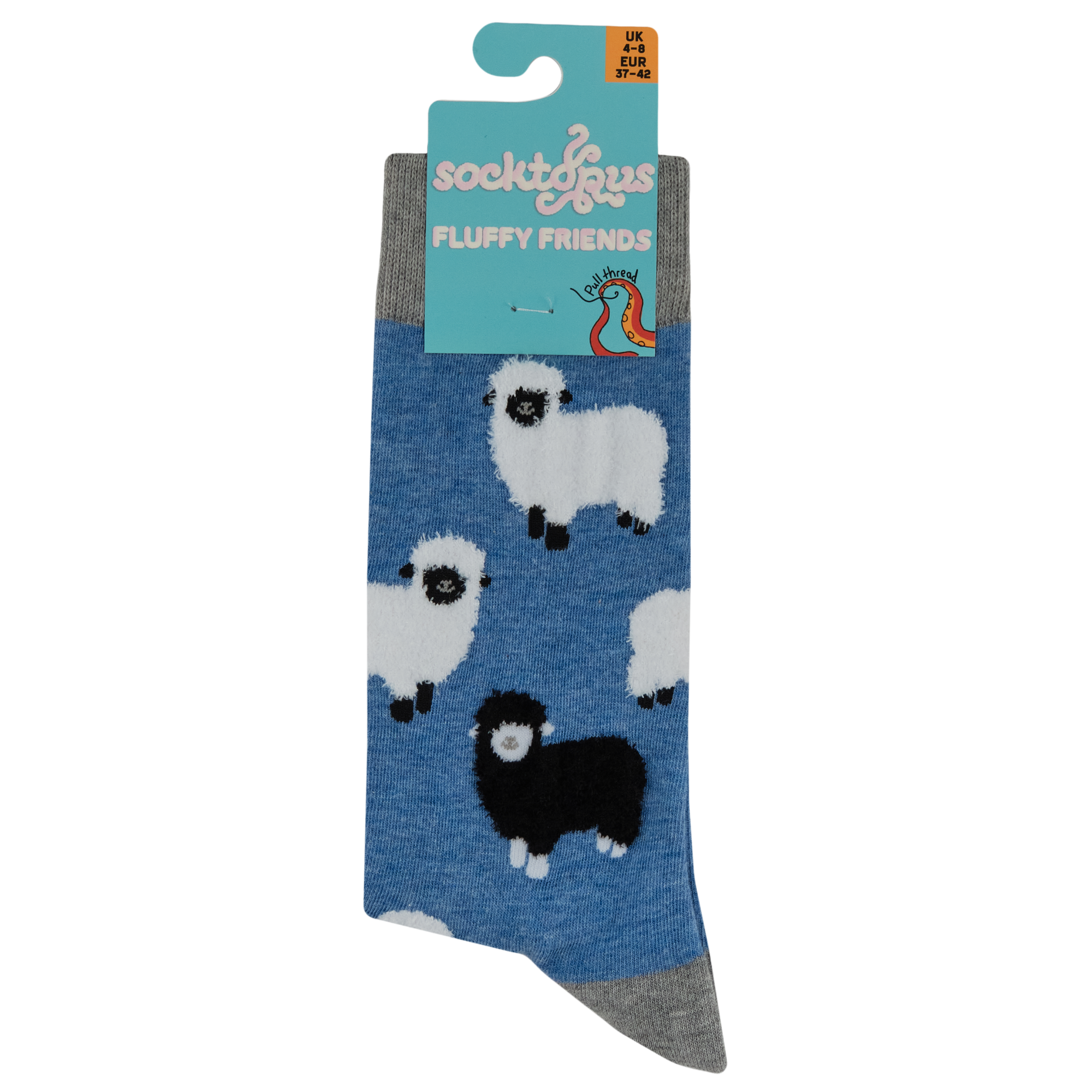 Fluffy Sheep Socks