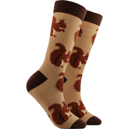 Fluffy Squirrel Socks