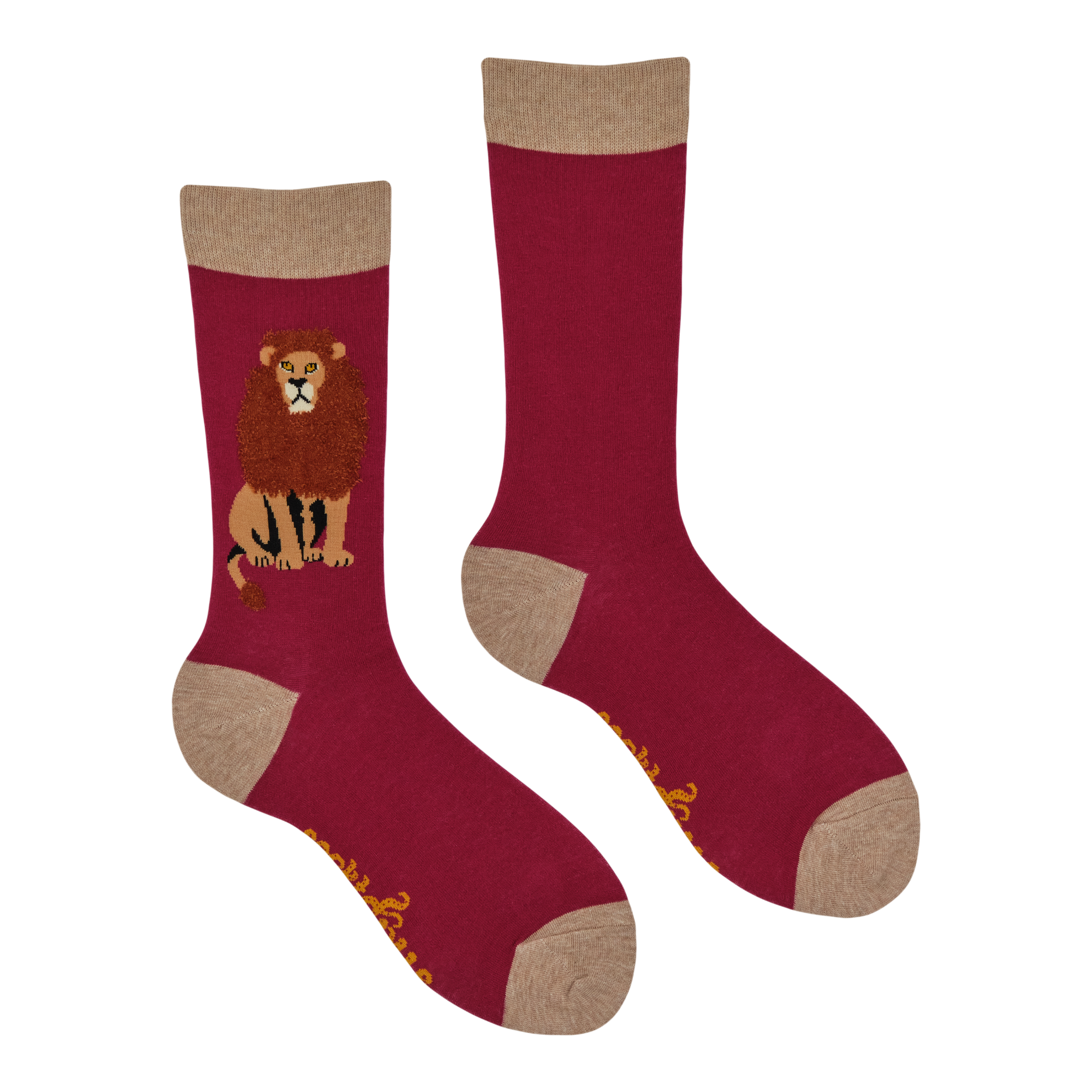 Fluffy Lion Socks - The Mane Attraction