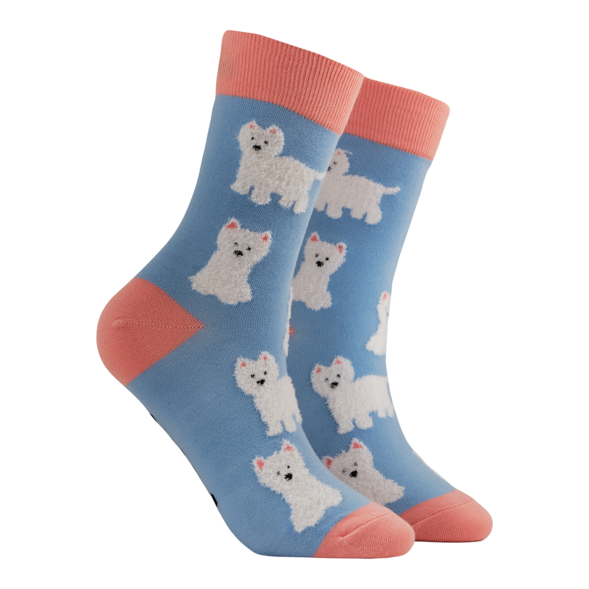 Fluffy Westies Mini Socks