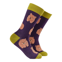 Fluffy Wombat Socks