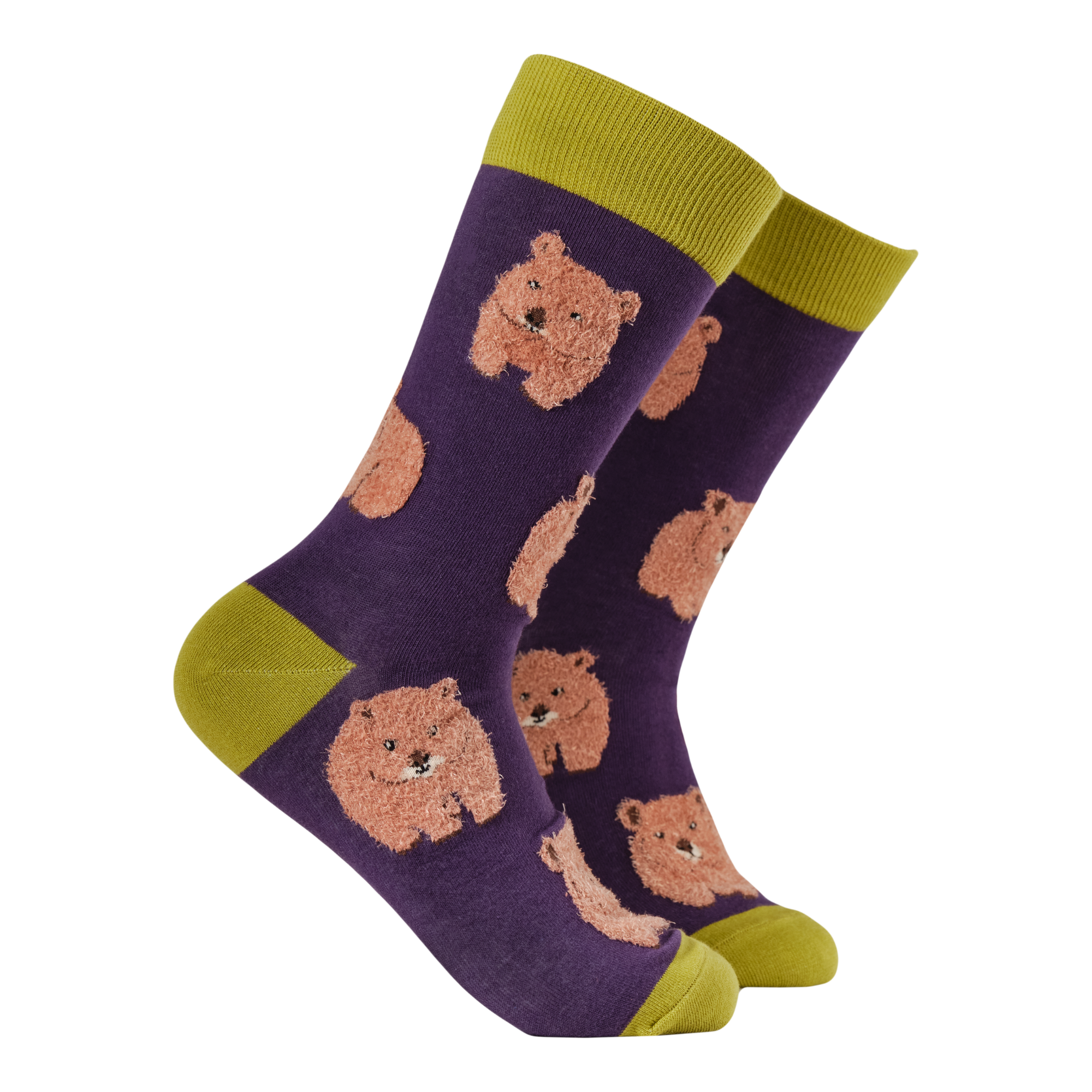 Fluffy Wombat Socks
