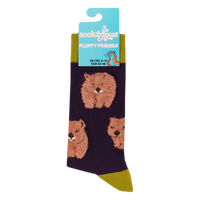 Fluffy Wombat Socks