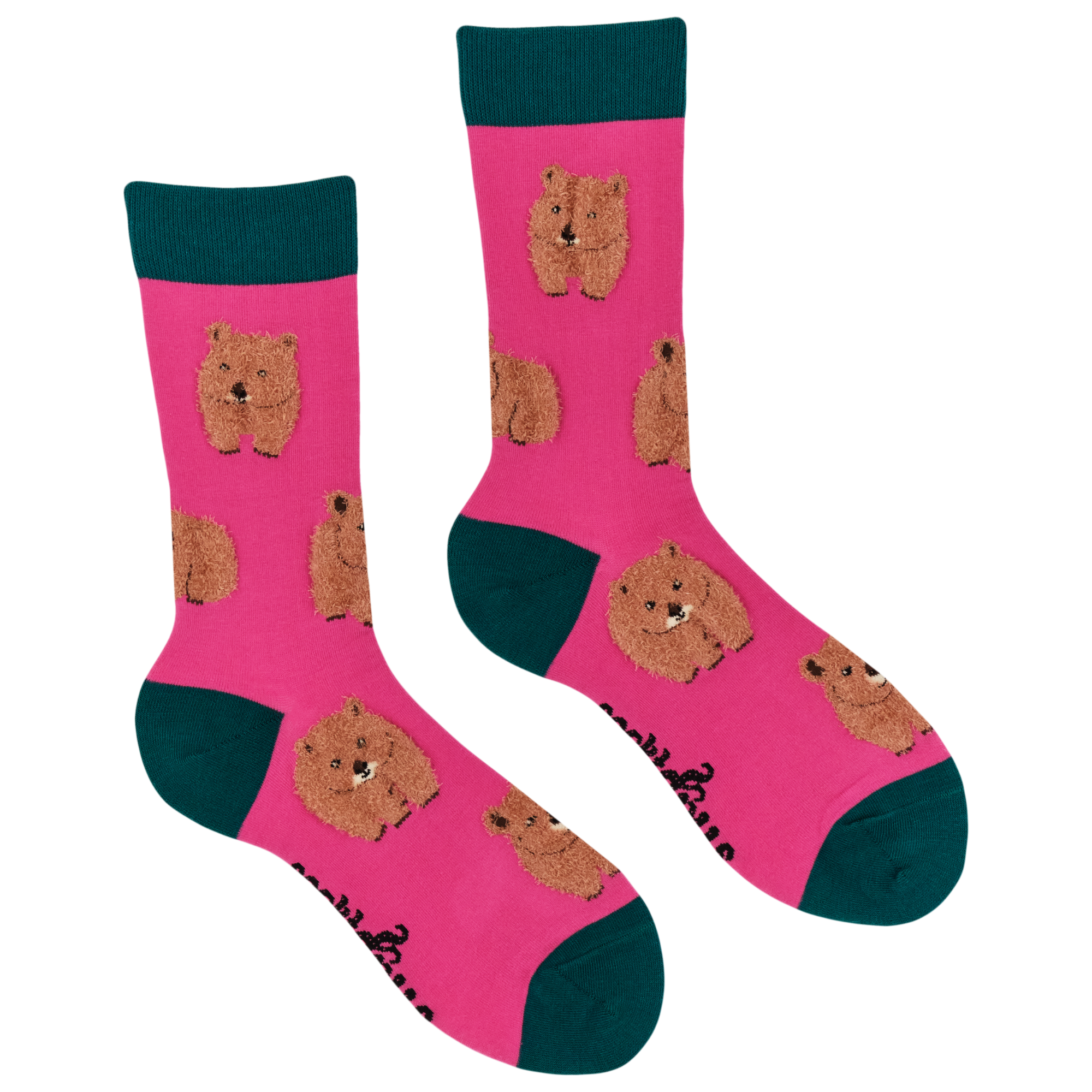 Fluffy Wombat Socks