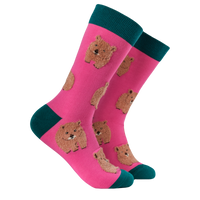 Fluffy Wombat Socks