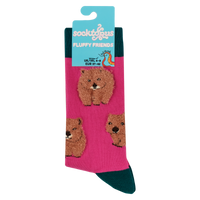 Fluffy Wombat Socks