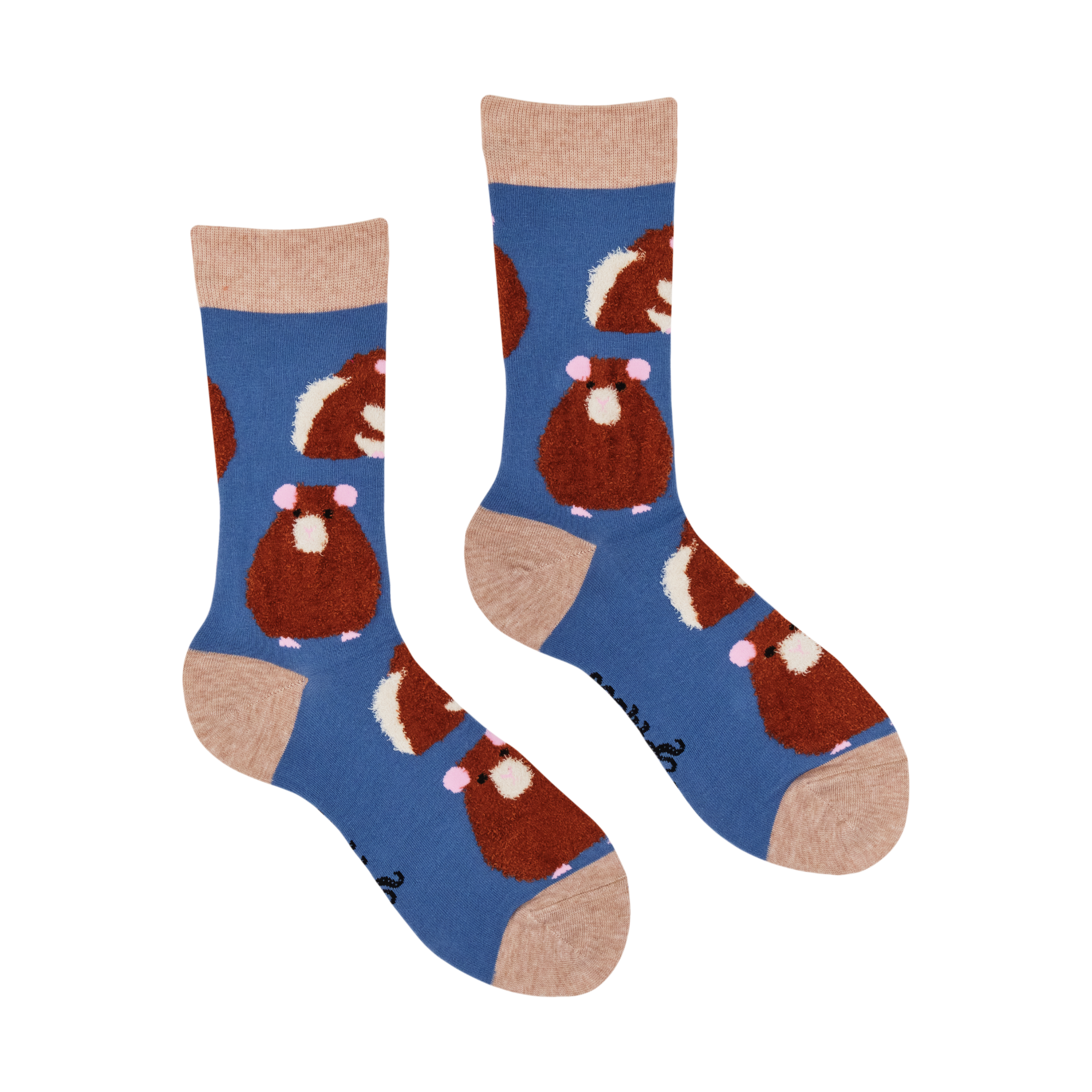 Fluffy Hamster Socks