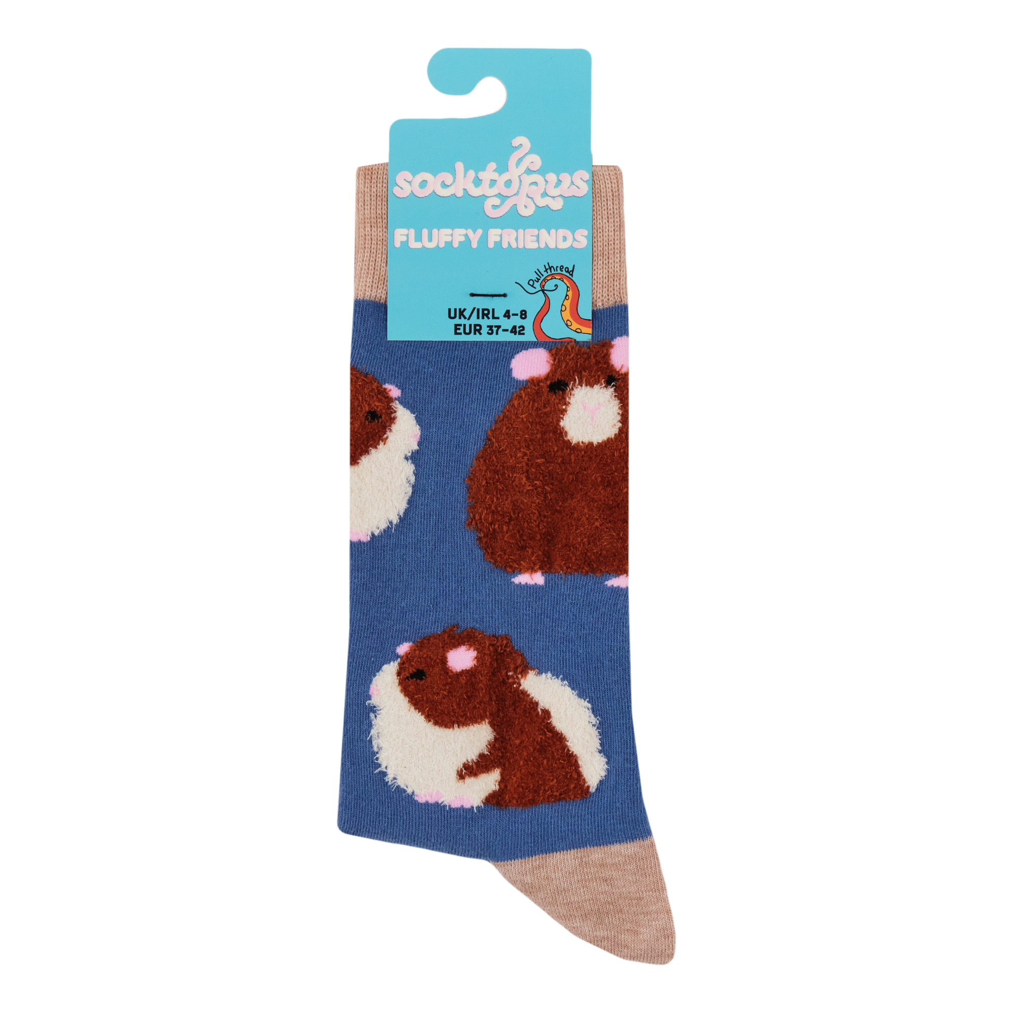 Fluffy Hamster Socks