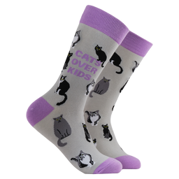 Cats Over Kids Socks - Fur Babies Forever