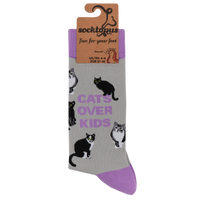 Cats Over Kids Socks - Fur Babies Forever
