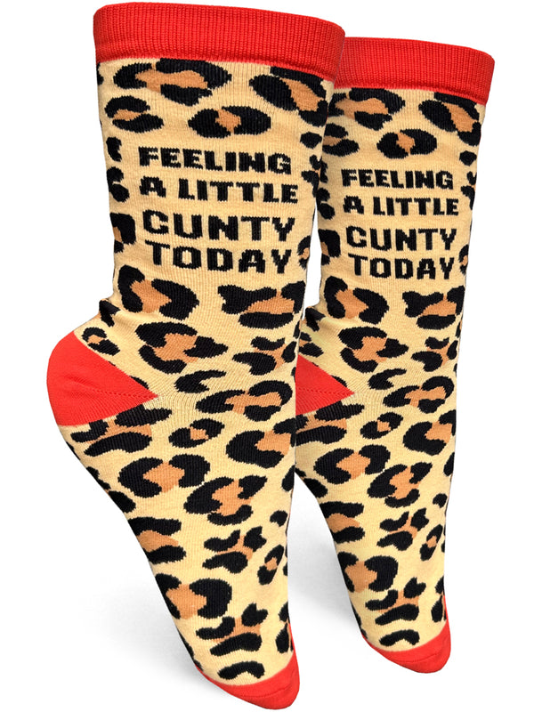 Feeling a Little Cunty Today Socks - Small