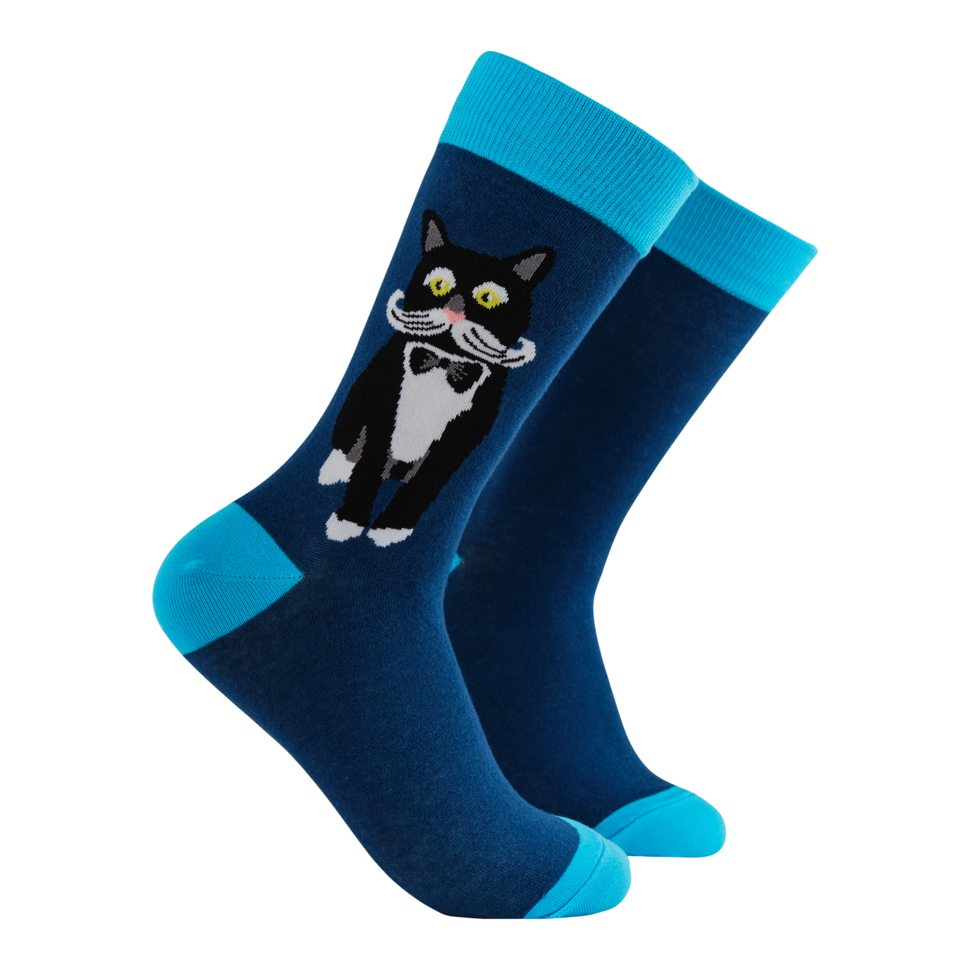 Tuxedo Cat Socks - Feline Fancy