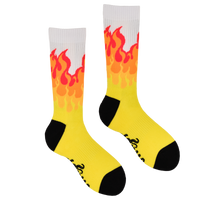 Flames Athletic Socks