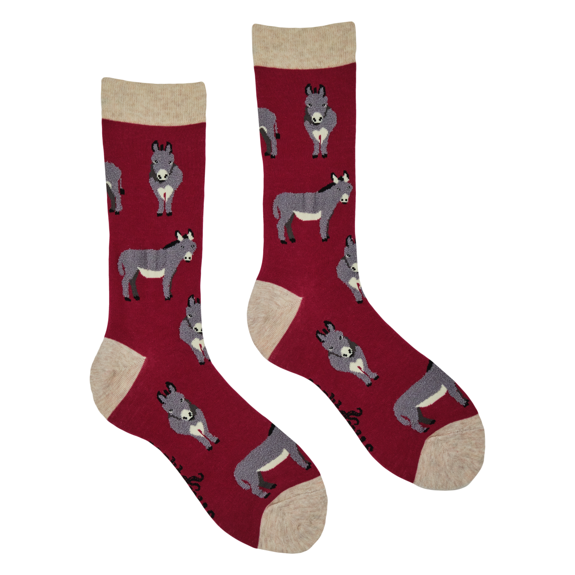 Fluffy Donkeys Socks