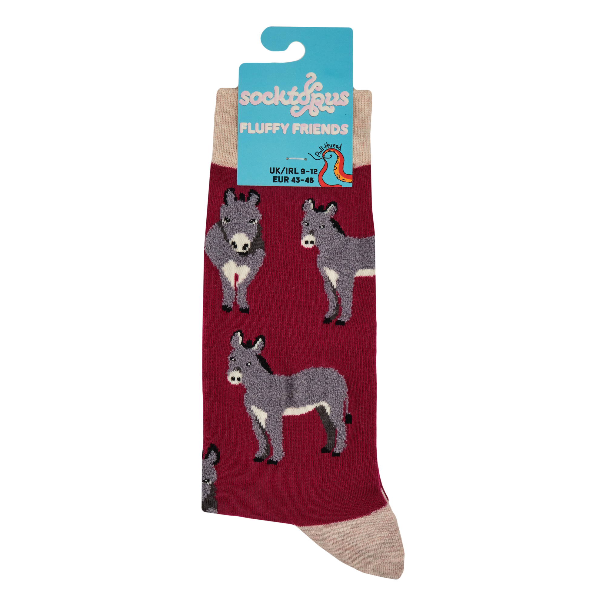 Fluffy Donkeys Socks