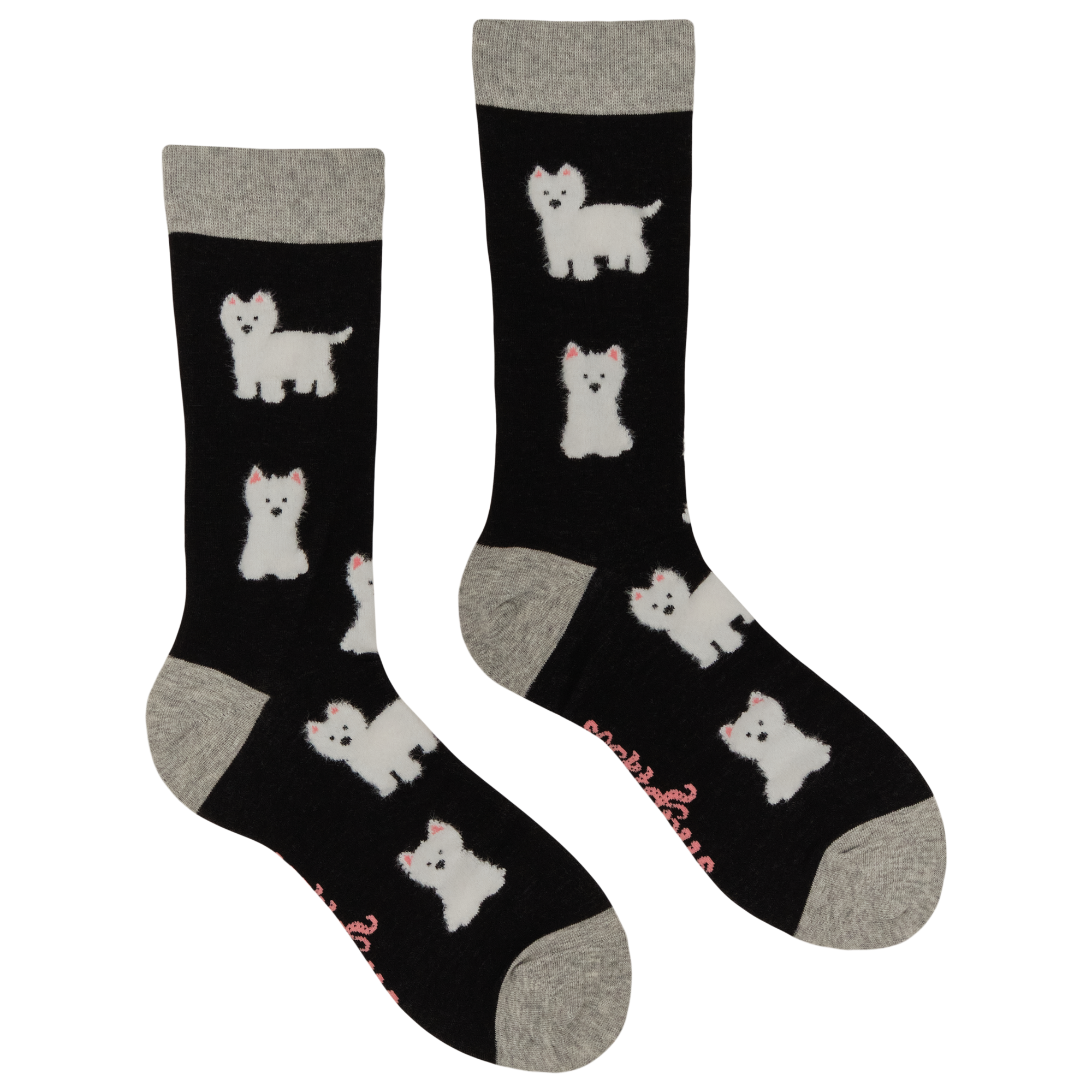 Fluffy Westies Socks