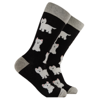 Fluffy Westies Socks