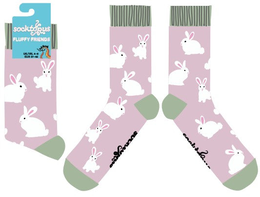 Fluffy Bunnies Socks