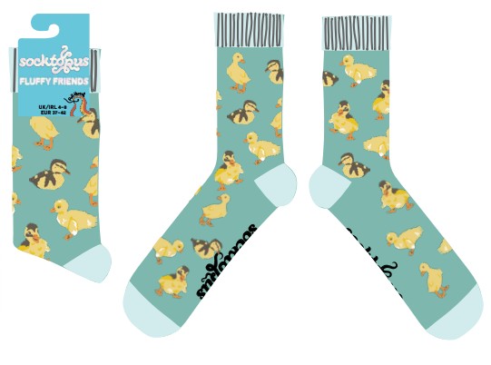 Fluffy Ducklings Socks