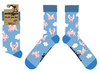 Pigs Can Fly Socks