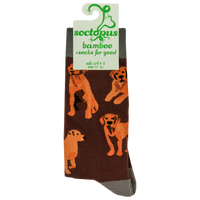 Fox Red Labrador Bamboo Socks