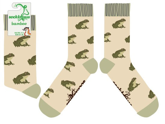 Frogs Bamboo Socks