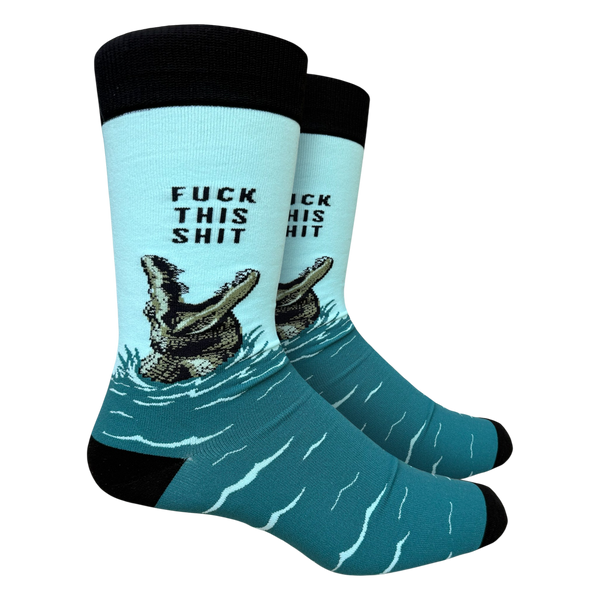 Fuck This Shit Socks - Large