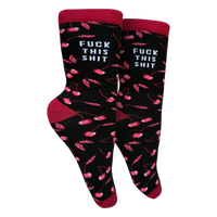 Fuck This Shit Socks - Small
