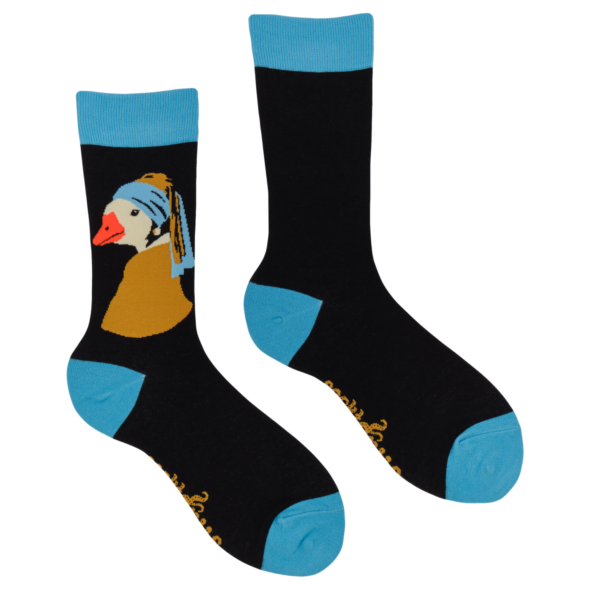 Goose with the Pearl Socks - Gander At The Art