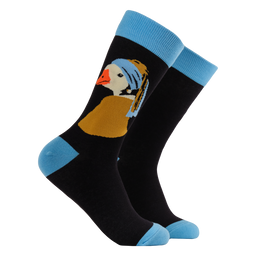 Goose with the Pearl Socks - Gander At The Art