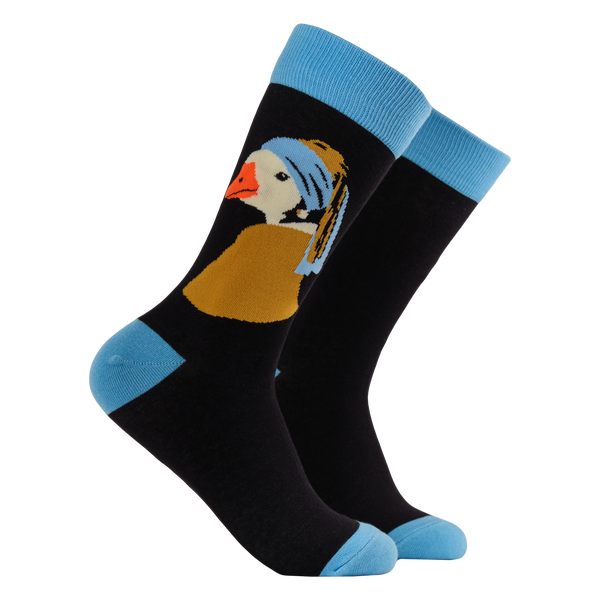 Goose with the Pearl Socks - Gander At The Art