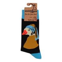 Goose with the Pearl Socks - Gander At The Art