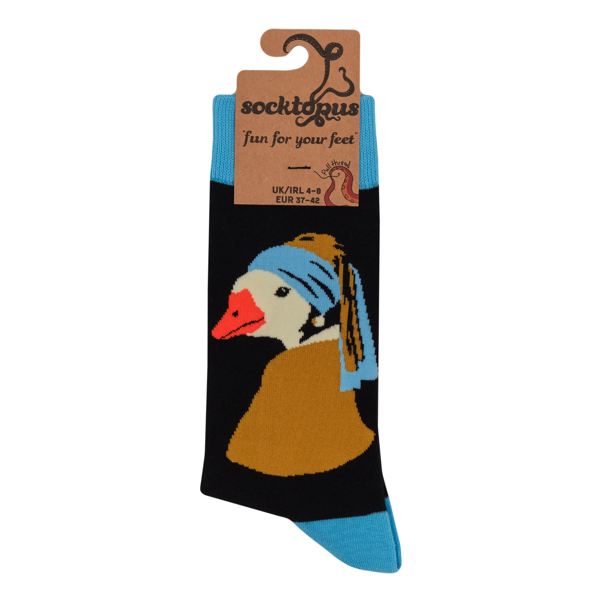 Goose with the Pearl Socks - Gander At The Art