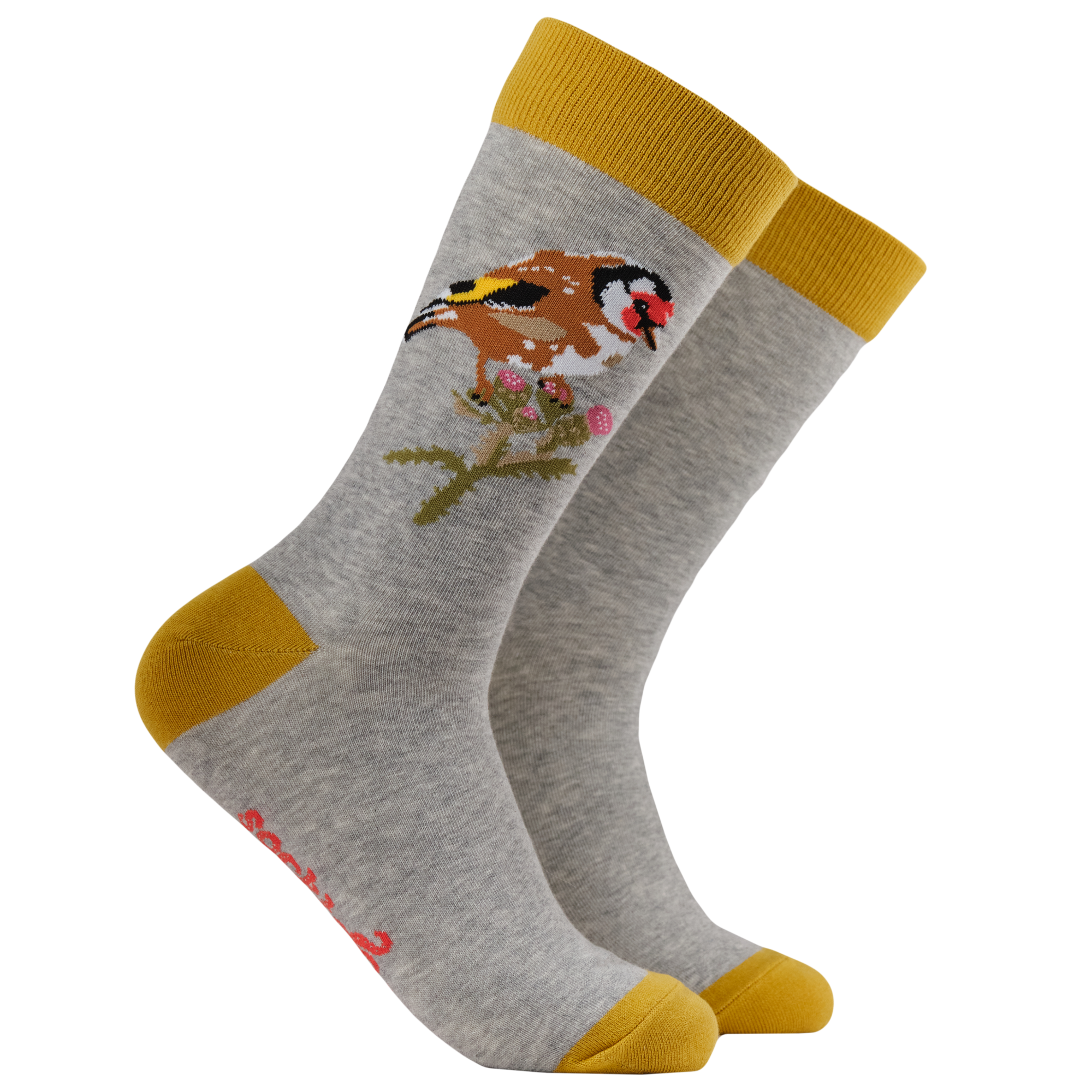 Goldfinch Socks - Robert E Fuller