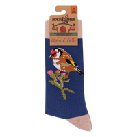 Goldfinch Socks - Robert E Fuller