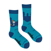 Gone Fishing Socks - Peanuts