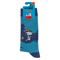 Gone Fishing Socks - Peanuts
