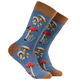 Crystals and Mushrooms Socks - Good Vibes and Fun-Gis