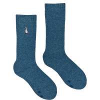 Goose Embroidered Boot Socks