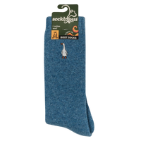 Goose Embroidered Boot Socks