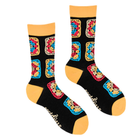 Crochet Socks - Granny Squares