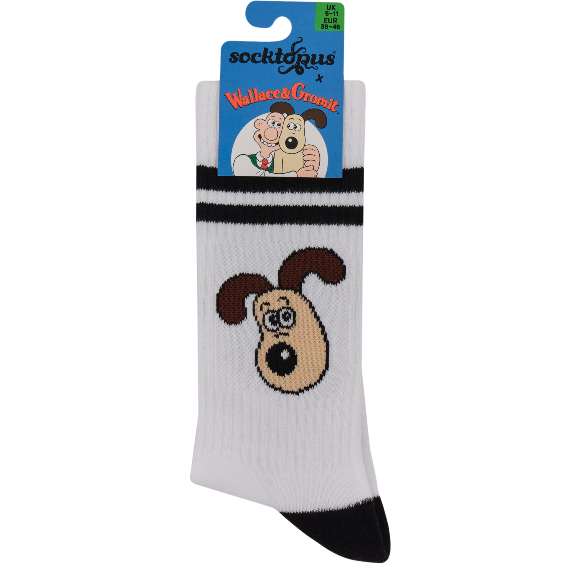 Gromit Athletic Socks - Wallace and Gromit