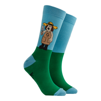 Gromit's Garden Socks - Wallace and Gromit