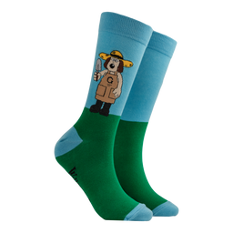 Gromit's Garden Socks - Wallace and Gromit