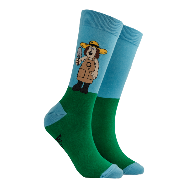Gromit's Garden Socks - Wallace and Gromit