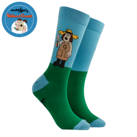 Gromit's Garden Socks - Wallace and Gromit