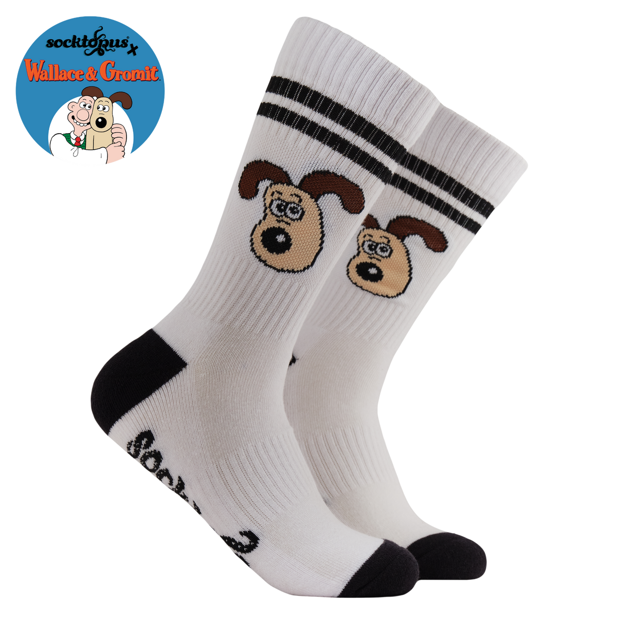 Gromit Athletic Socks - Wallace and Gromit