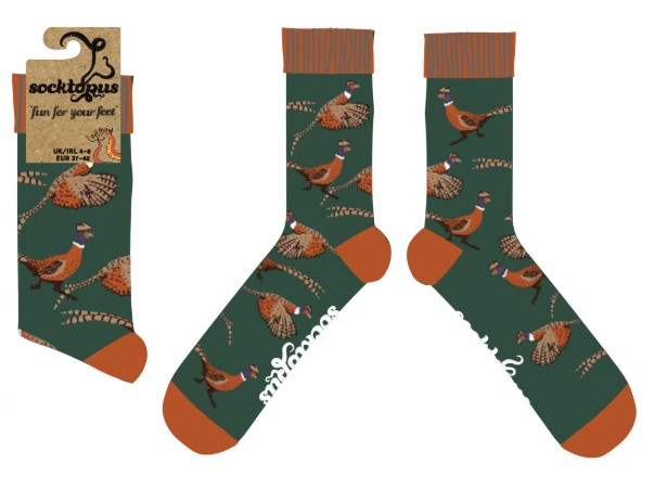 Pheasant Socks - Game Bird