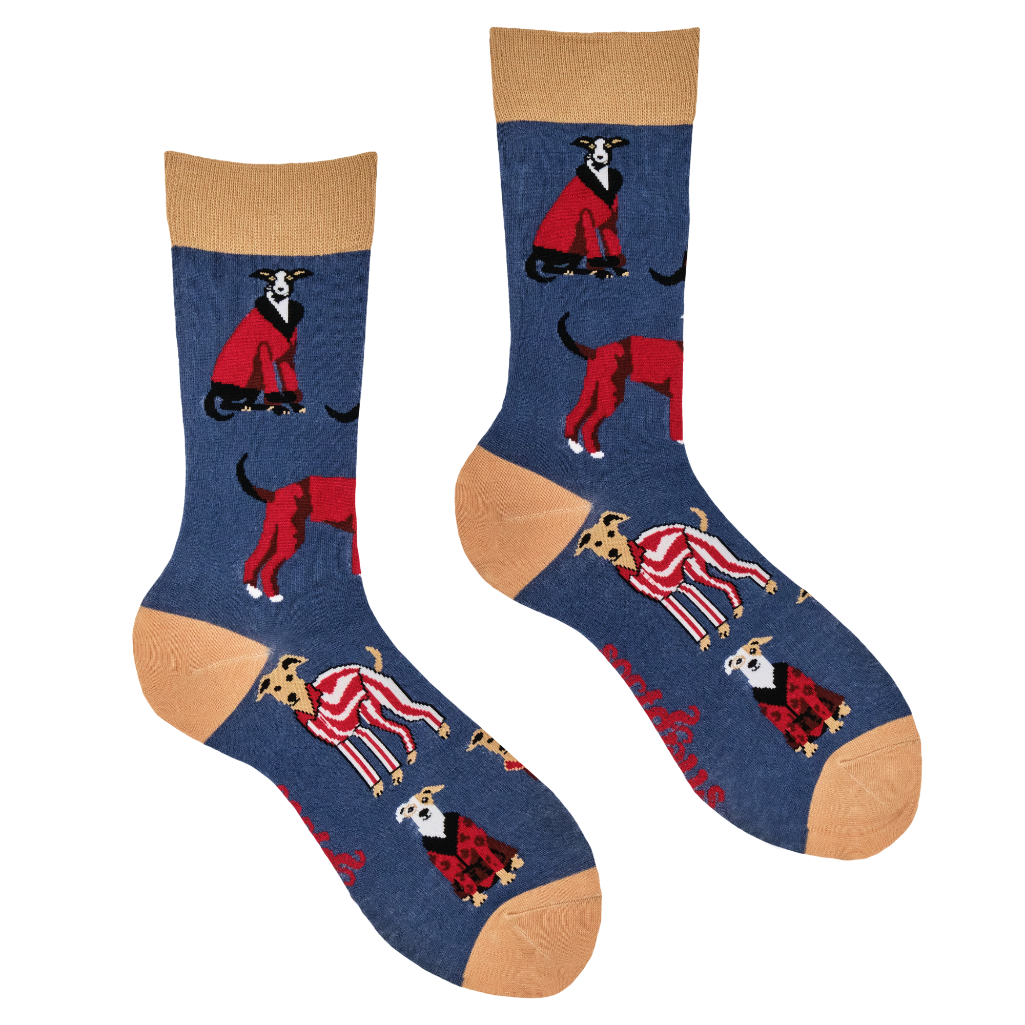 Italian Greyhound Socks - Gentleman's Best Friend