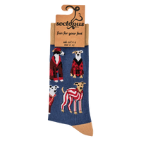 Italian Greyhound Socks - Gentleman's Best Friend